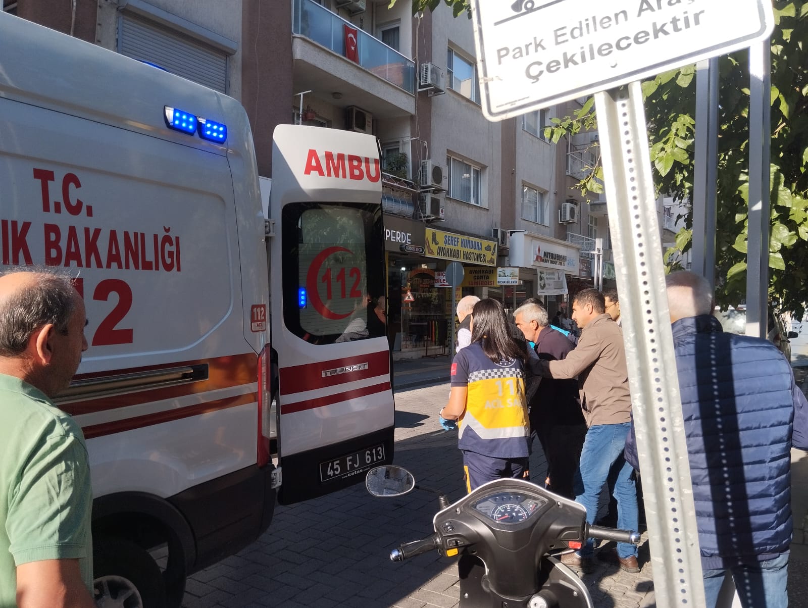 Yine Yedi Eylül Yolu yine kaza GÜNCEL Turgutlu Yankı