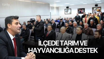 İlçede tarım ve hayvancılığa destek