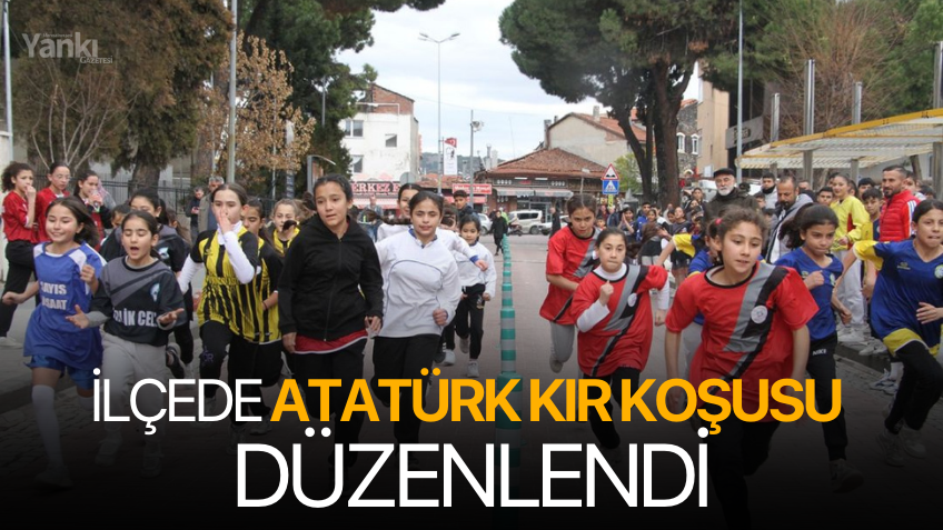 İlçede Atatürk kır koşusu düzenlendi