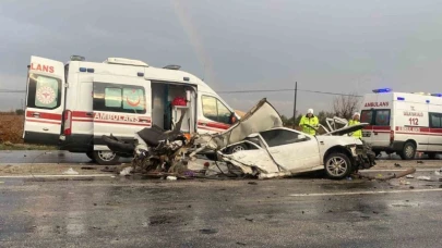 Düğün yolundaki facia gibi kazada bir aile yok oldu: 3 ölü, 3 yaralı!