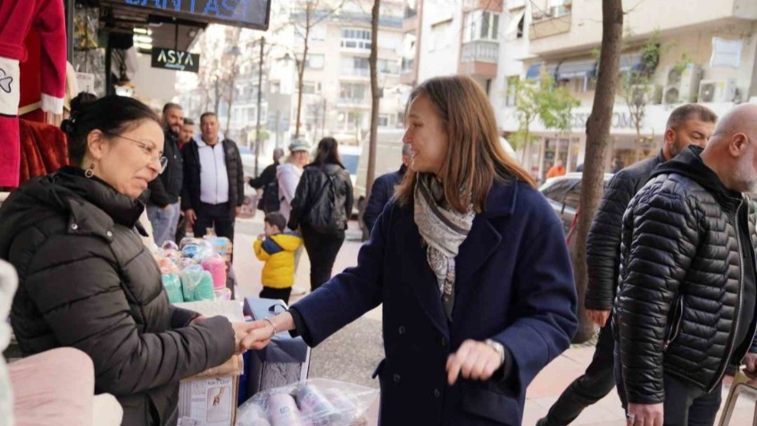 Başkan Durbay’dan yeni yılın ilk günü esnaf ziyareti