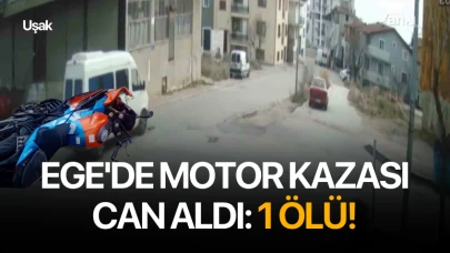 Ege'de motor kazası can aldı: 1 ölü!