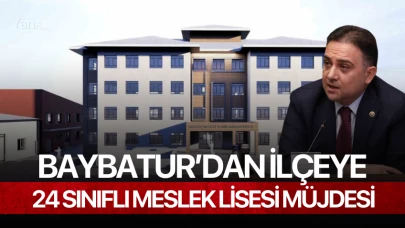 Baybatur’dan ilçeye 24 sınıflı meslek lisesi müjdesi