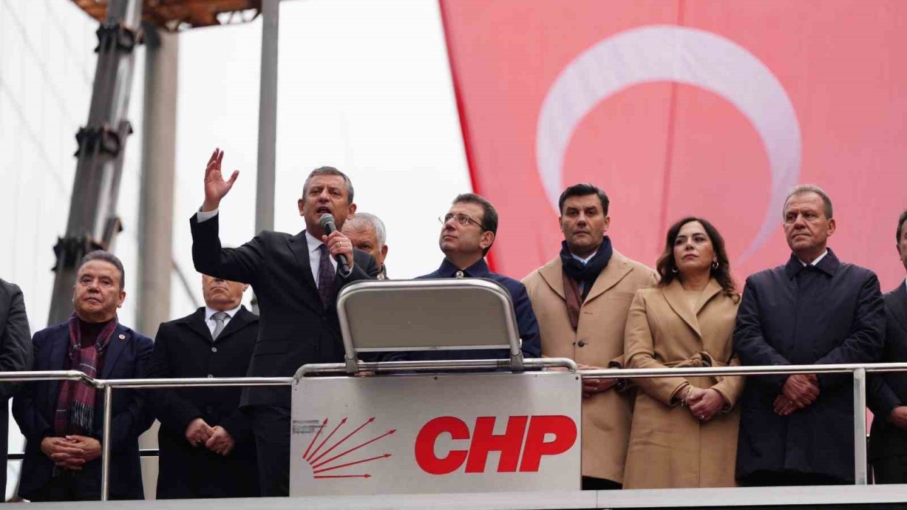 CHP Genel Başkanı Özel: “Rıza için adalet istiyoruz”