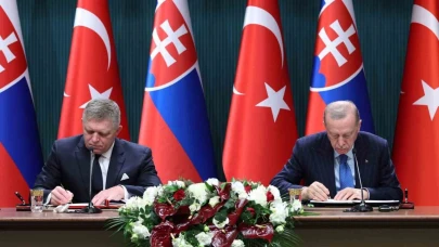 Türkiye-Slovakya arasında üç anlaşma ve ortak bildiri imzalandı