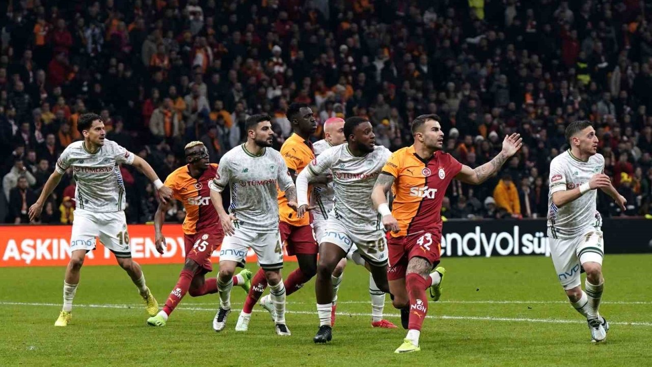 Trendyol Süper Lig: Galatasaray: 1 - Konyaspor: 0