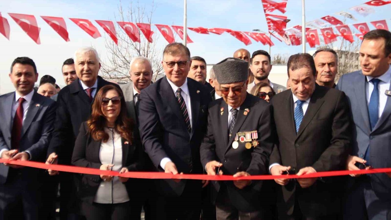 Kuzey Kıbrıs Türk Cumhuriyeti Parkı İzmir’de törenle açıldı