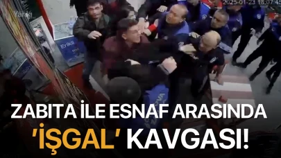 Zabıta ile esnaf arasında ’işgal’ kavgası!