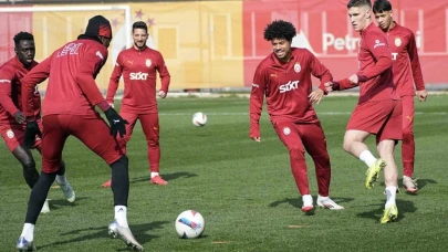 Galatasaray, Gaziantep FK maçı hazırlıklarını tamamladı