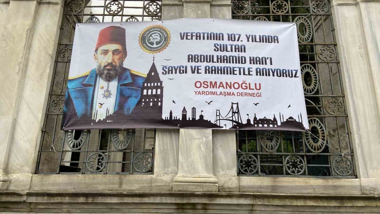 2. Abdülhamid Han vefatının 107’nci yılında kabri başında anıldı