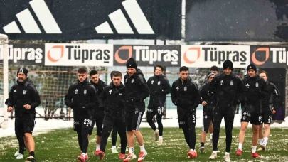 Beşiktaş, Trabzonspor maçı hazırlıklarını sürdürdü