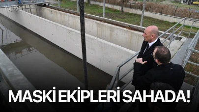 MASKİ ekipleri sahada!