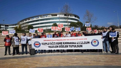 Üniversite idari personeli yer değişikliği hakkı istiyor