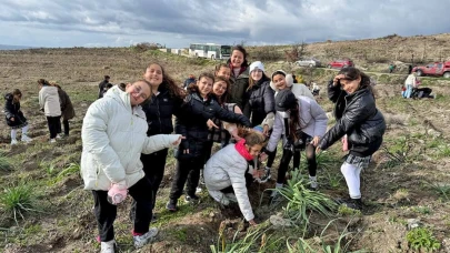 Çeşme’de yangın bölgesine hatıra ormanı kuruluyor