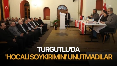 Turgutlu'da 'Hocalı soykırımını' unutmadılar