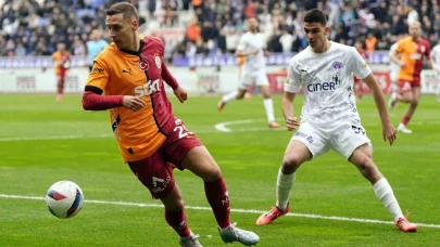 Trendyol Süper Lig: Kasımpaşa: 0 - Galatasaray: 1(İlk yarı)