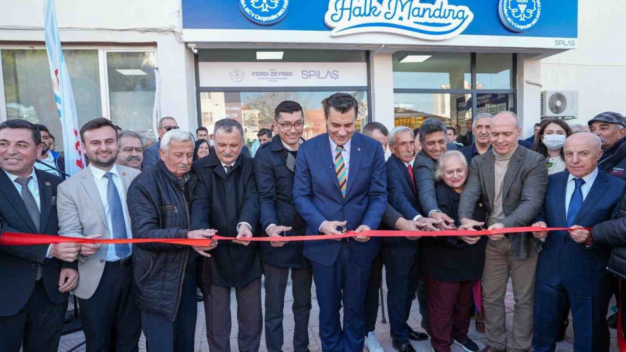 Manisa'da Halk Mandıra’nın ikinci şubesi Muradiye’de açıldı