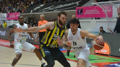 Türkiye Sigorta Basketbol Süper Ligi: Aliağa Petkimspor: 75 - Fenerbahçe: 88