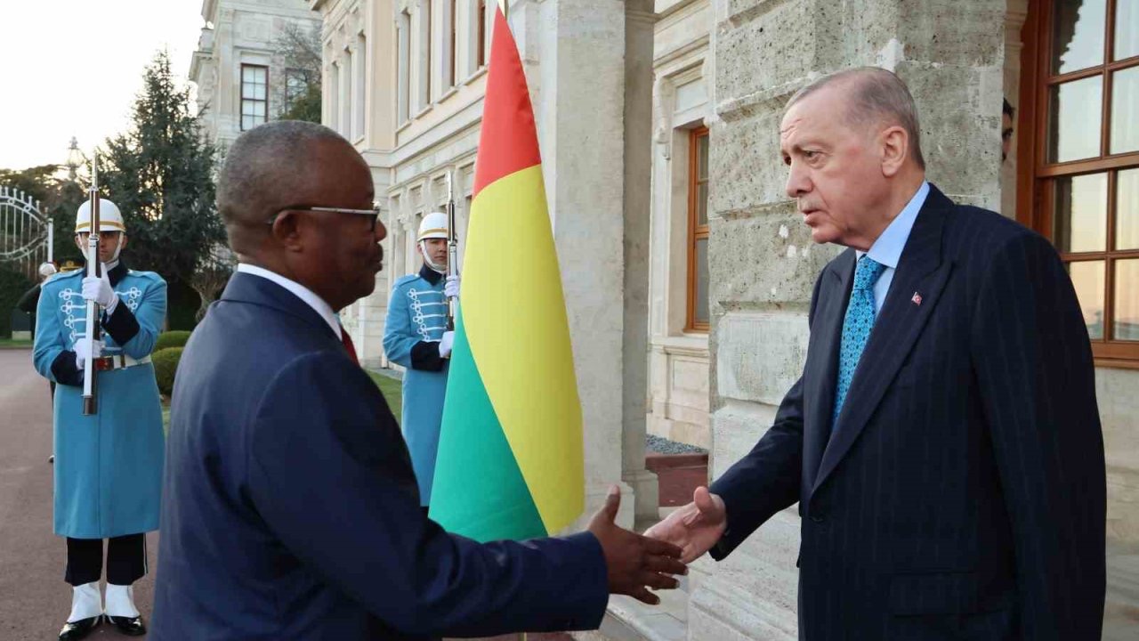 Cumhurbaşkanı Erdoğan, Gine Bissau Devlet Başkanı Embalo ile görüştü