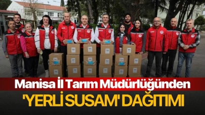 Manisa İl Tarım Orman Müdürlüğünden 'yerli susam' dağıtımı