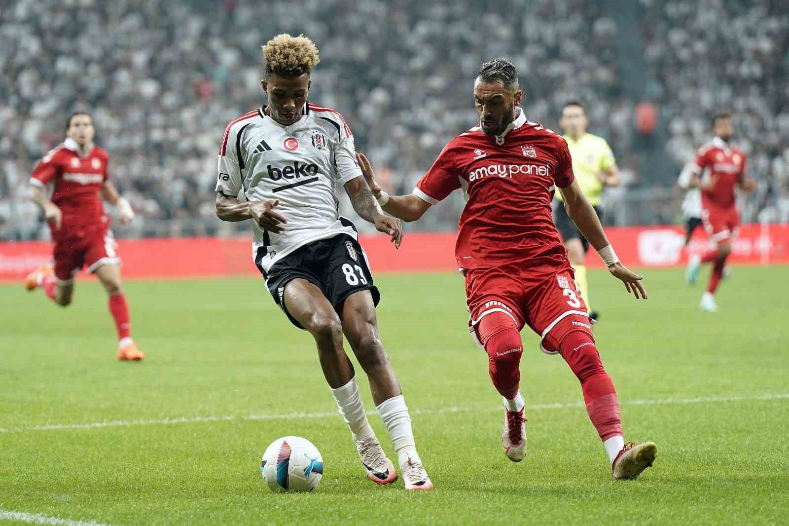 Trendyol Süper Lig: Beşiktaş: 1 - Sivasspor: 0