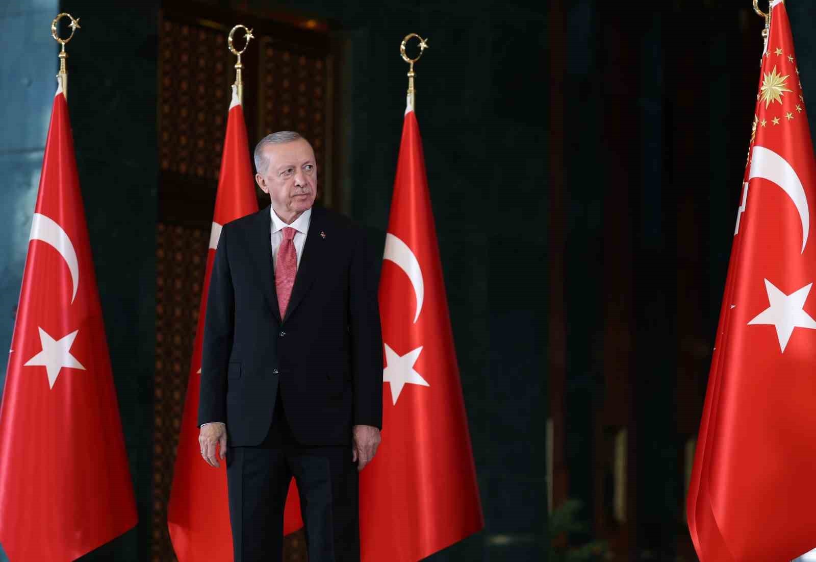  Erdoğan, 29 Ekim Cumhuriyet Bayramı tebriklerini kabul etti