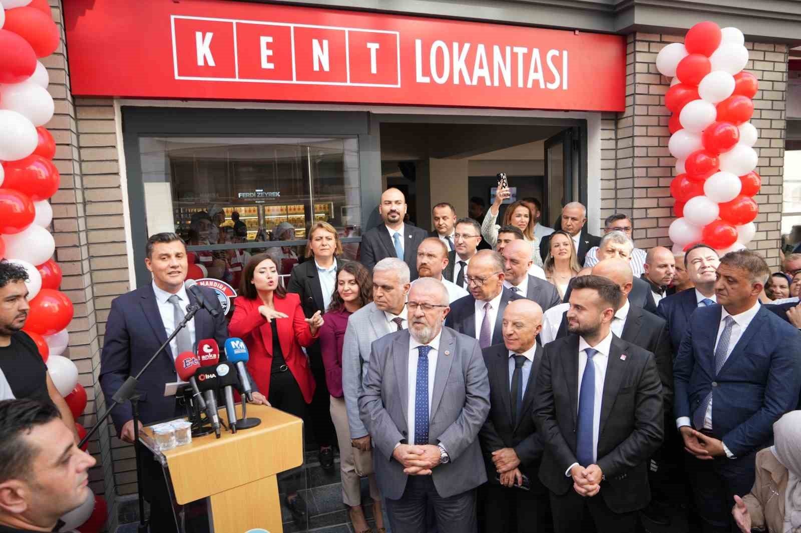 Manisa'da 'Kent Lokantası' açılışı törenle gerçekleşti