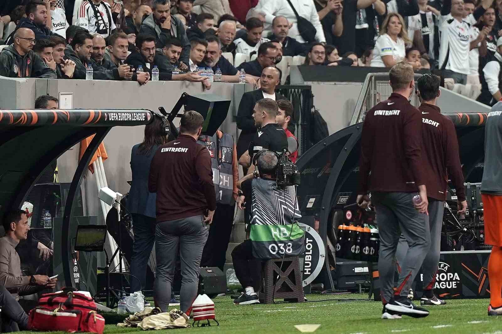 UEFA Avrupa Ligi: Beşiktaş: 1 - Eintracht Frankfurt: 3 (Maçtan Kareler)