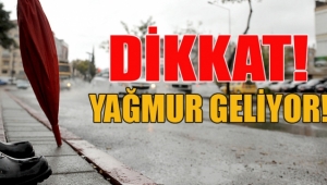 Turgutlu'ya yağmur geliyor