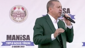 Cumhurbaşkanı Recep Tayyip Erdoğan Manisa'da düzenlenen toplu açılış töreninde konuştu.