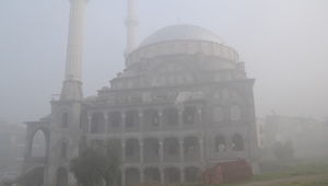 Turgutlu'da yoğun sis