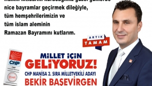 CHP Milletvekili adayı Bekir Başevirgen'den bayram mesajı