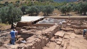 Antik kent Sardes'te büyük depremin izine rastlandı