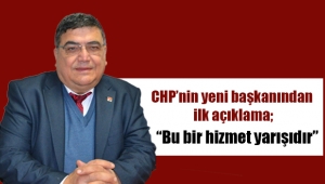 CHP'nin yeni başkanından ilk açıklama