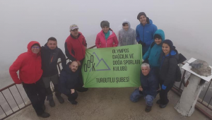 Olympos dağcıları Mahmut Dağı’na tırmandı