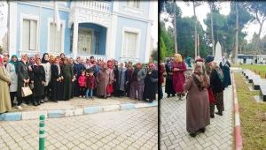 Turgutlu HEM kursiyerlerinden şehitlik ve müze ziyareti