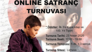 Milli egemenliğimizin 100'üncü yılında online satranç turnuvası