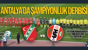 Turgutluspor, Karşıyaka'yla şampiyonluk derbisine çıkıyor!