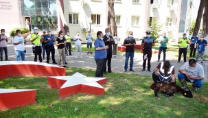 Polislerin belalardan korunması için kurban kesildi