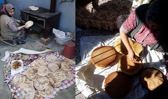 Turgutlu'nun kırsal mahallelerinden deprem bölgesine 50 koli ekmek gönderildi