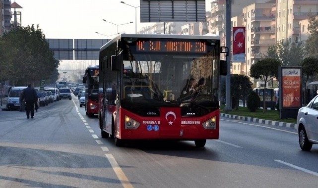 Bayramda kırmızı otobüsler ve elektrikli otobüsler ücretsiz