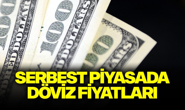 Serbest piyasada döviz fiyatları