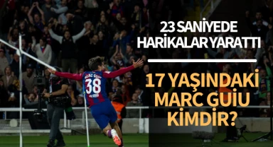 23 saniyede harikalar yarattı... Marc Guiu kimdir? 