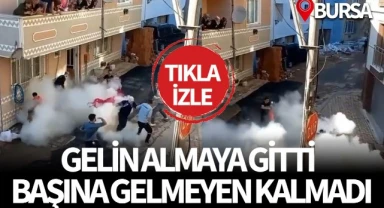 Gelin almaya gelen damat hayatının şokunu yaşadı!