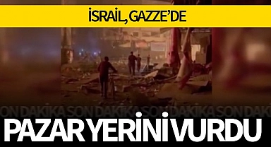 İsrail Pazar yerini vurdu! 13 kişi hayatını kaybetti