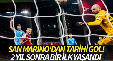 San Marino'dan tarihi gol! 2 yıl sonra bir ilk