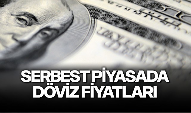 Serbest piyasada döviz fiyatları