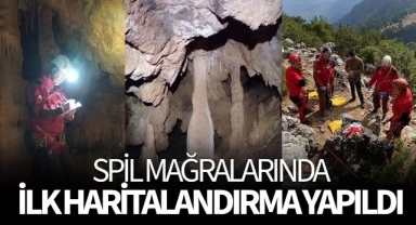 Spil'in mağraları haritalandırıldı