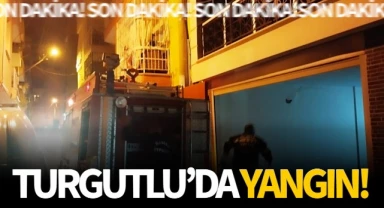 Turgutlu'da yangın!