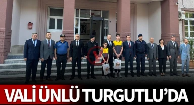 Vali Ünlü Turgutlu'da